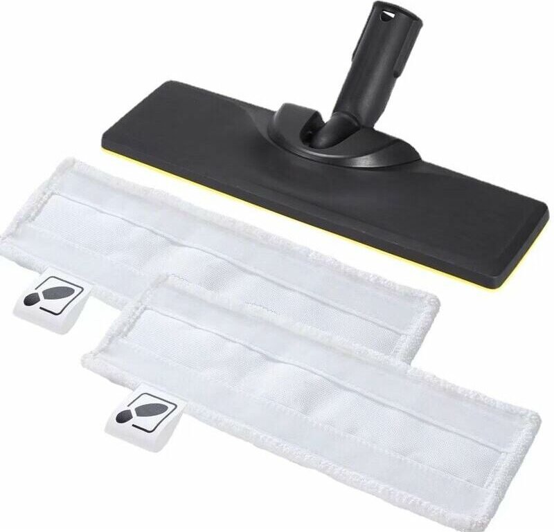 Kärcher Bodenbürstenset für schwarzen Dampfreiniger + 2 neue Bodensauger