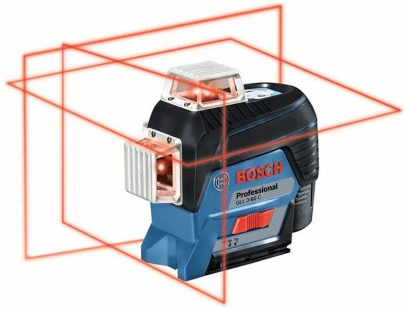 Thumbnail - Bosch Linienlaser gll 3-80 c mit 1x 2,0 Ah Li-Ion Akku + Lader in l-boxx Gr. 2