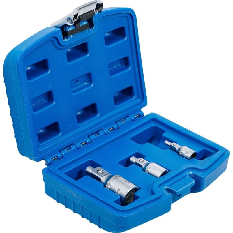 Bgs Technic - Verlängerungs-Satz mit Magnethalter 6,3 mm (1/4') / 10 mm (3/8') / 12,5 mm (1/2') 3-tlg.