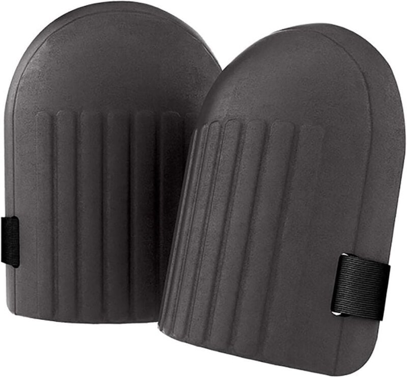 Knieschoner für die Arbeit, Knieschoner für die Gartenarbeit mit wasserdichten, weichen, verstellbaren Riemen, 1 Paar, S...