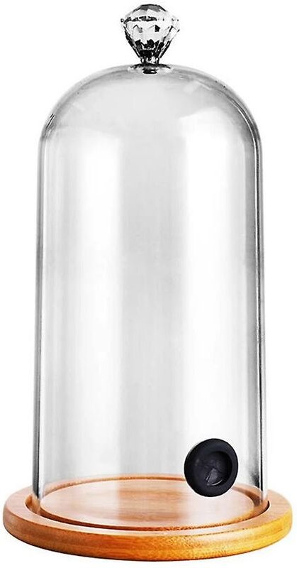 Deckelkuppelabdeckung in Lebensmittelqualität, Molekulare Küche, Rauchhaube für Rauchaufguss, Kuchen, Steak, Abdeckung, ...