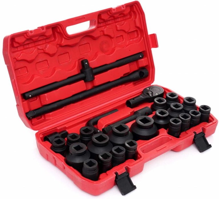 Kraftsteckschlüssel 3/4" 26-teilig 6-Winkel KD11758