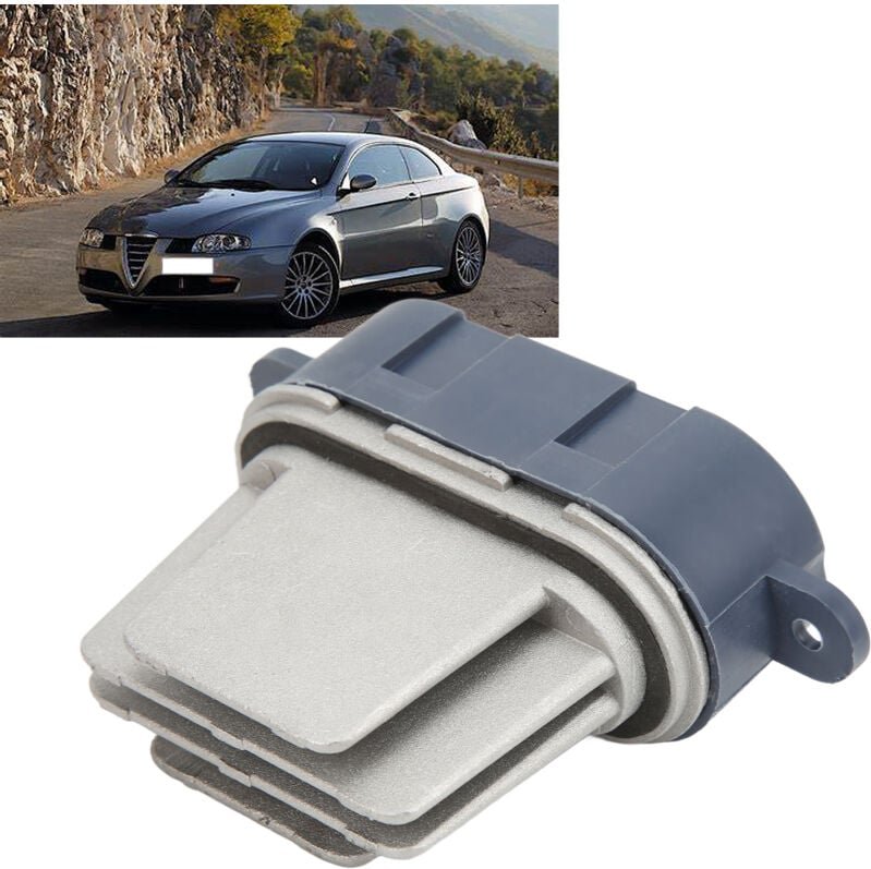 Thumbnail - Tbest Heizungsgebläse Widerstand, Auto Heizung Motor Gebläsewiderstand 7701206541 abs Aluminium Ersatz für Alfa Romeo 15...