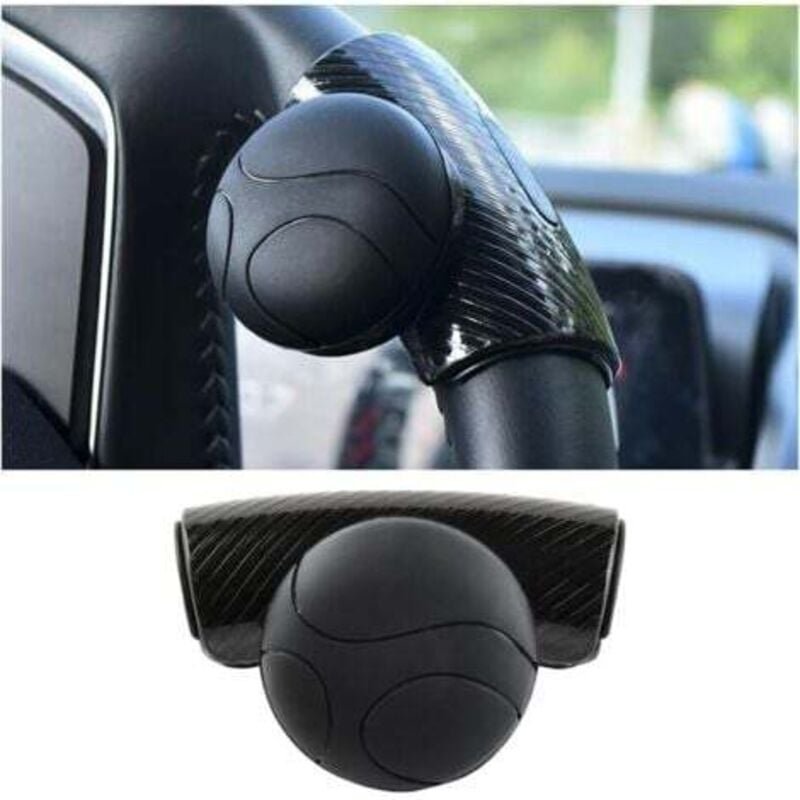Thumbnail - Auto-Lenkradknopf, universeller Lenkraddrehknopf aus Silikon, 360° drehbarer Lenkrad-Booster-Knopf, passend für alle Aut...