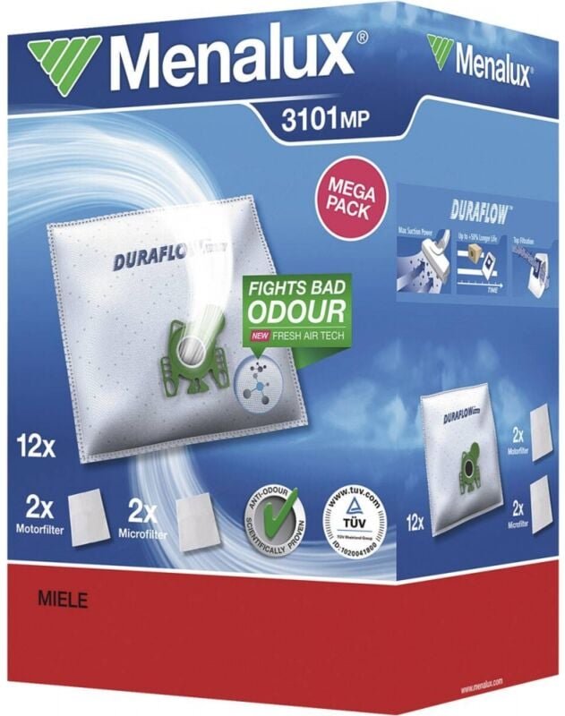 3101MP Staubsaugerbeutel - Menalux