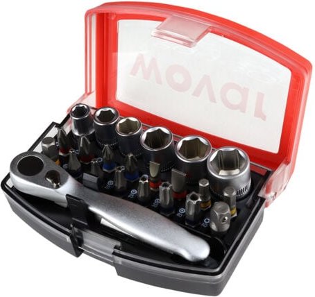 Bitset mit Ratsche 24-teilig Wovar - pro Set