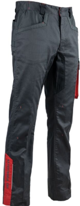 Stretchhose Facom Steps Schwarz/Grau/Rot Größe 42 - FXWW1010E-42