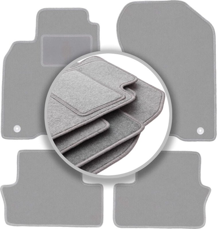 Graue Automatten für: Honda Insight II Fließheck (2009-2014)