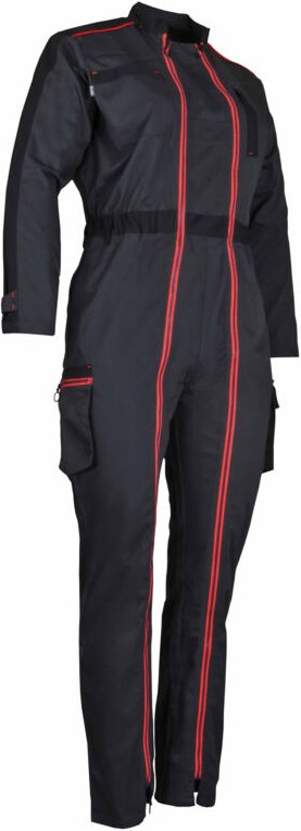 Arbeitsanzug LMA 4114 Hill Größe 6 zweifarbig Doppel-Reißverschluss für Frauen