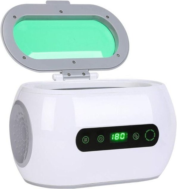 Professioneller Ultraschallreiniger 600 ml, Reinigungsgerät für Brillen, Uhren, Schmuck, Zahnersatz, Utensilien - Ymyny
