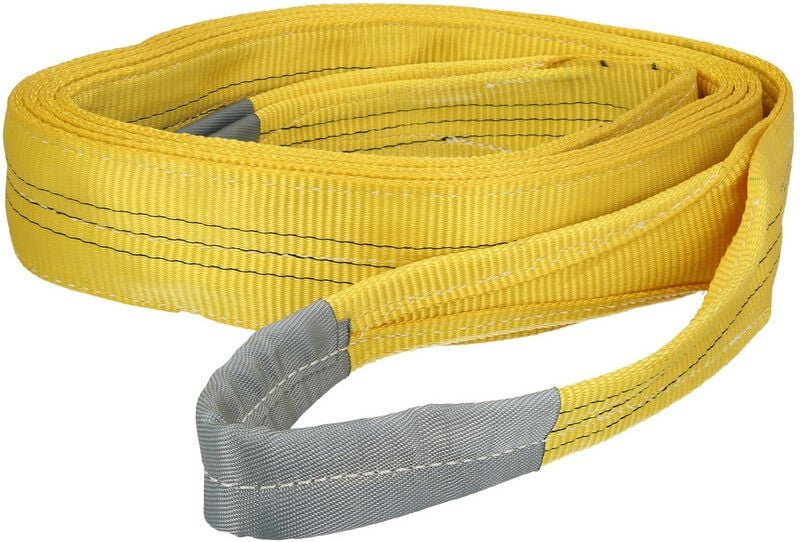 Eslinga Plana Doble Banda 3.000 Kg. 5 Metros Color Amarilla