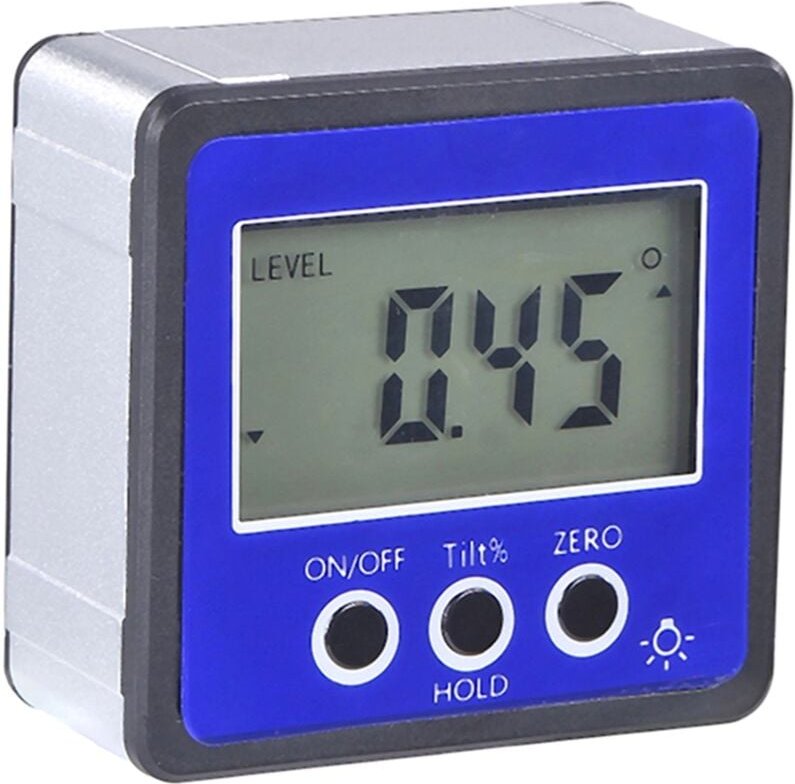 Zoternen - Digitaler Neigungsmesser, Horizontalwinkel-Winkelmesser, Elektronische Wasserwaage, Magnetfuß, Messwerkzeuge,...