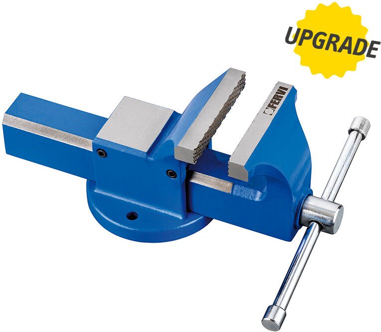 Schraubstock 100 mm aus Stahl Fervi 0036/100