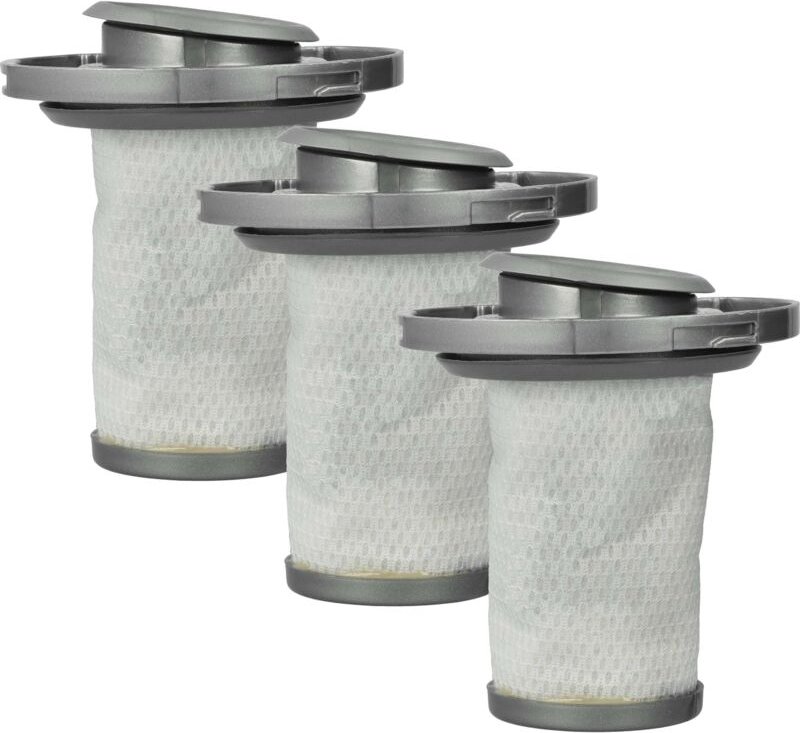 3x Trennfilter kompatibel mit obh Nordica EO9617, EO6878, EO6838, EO9631 Staubsauger - Ersatz-Filter, Abwaschbar Grau We...