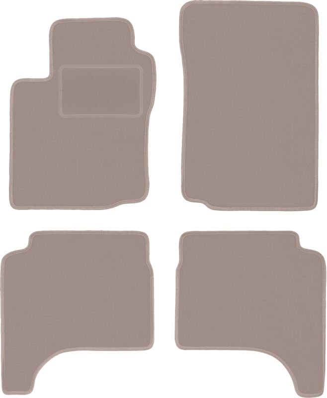 Beige Veloursmatten für: Suzuki Grand Vitara I 5-Türer (1998-2005)