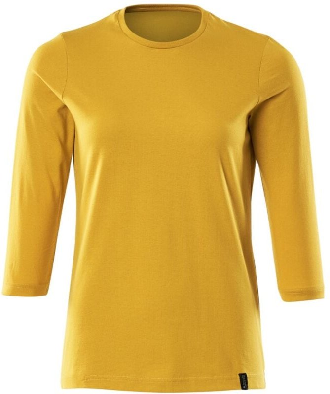 T-Shirt mit ¾ Arm ProWash crossover Damen 20191 Gr. xl currygelb - Mascot