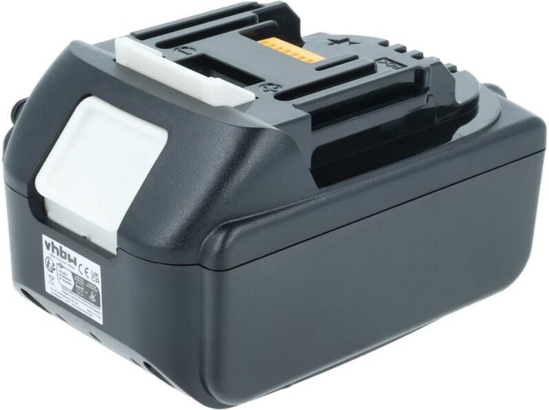 vhbw Akku kompatibel mit Makita 9V/3A, 3AH, 5V/3A, 12V/3A, 25A, 15V/3A, 18 V, 20V/3 Werkzeug (4000 mAh, Li-Ion, 18 V), 1...