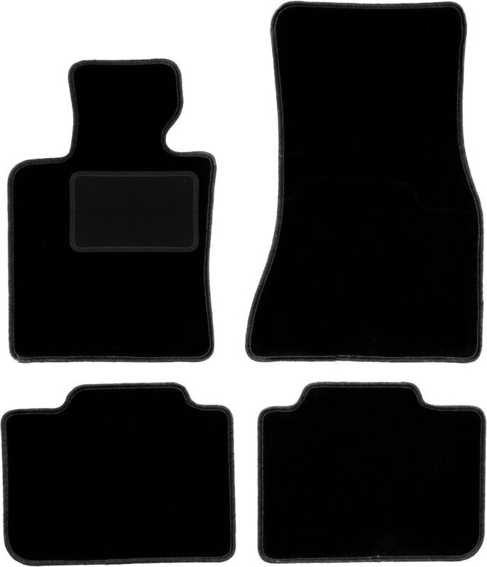 Schwarze Velours-Fußmatten für: BMW 6 G32 GT Gran Turismo (2017-)
