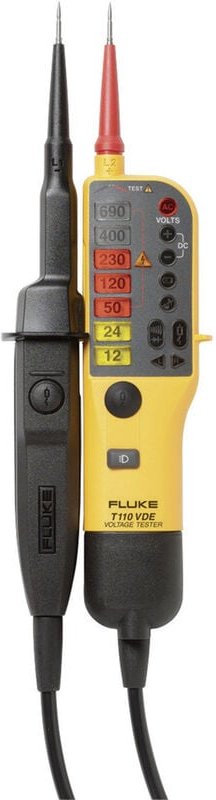 T110 Zweipoliger Spannungsprüfer cat iii 690 v, cat iv 600 v led, Vibration, Akustik - Fluke