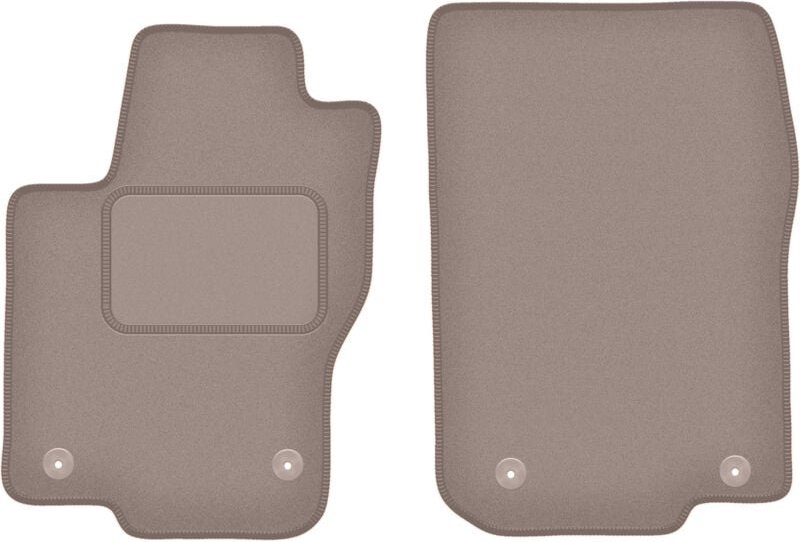 Beige Vordermatten für: Mercedes GLS SUV (2015-)