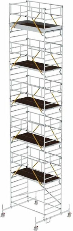 MUNK Rollgerüst SG mit Doppelplattform 1,35x2,45m Plattform 12,54m AH