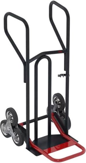 Diable-manutention - Schwerlast-Sackkarre Treppensteiger - Sackkarre mit fester Schaufel + faltbare Schaufel - 400kg - D...