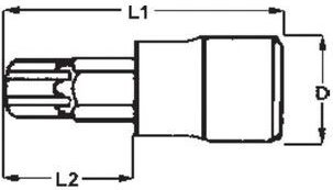 TX50 3/8 Sockel Tengtools M381250T-C