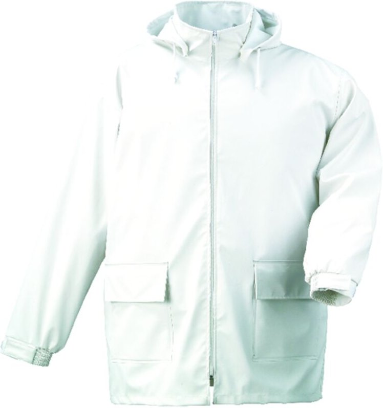 Arbeitsjacke FOOD - Weiß M - 44/46