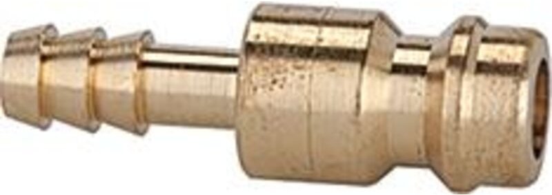 Holthaus Medical - Riegler Einstecktülle für Kupplungen nw 5, Messing blank, Tülle lw 9