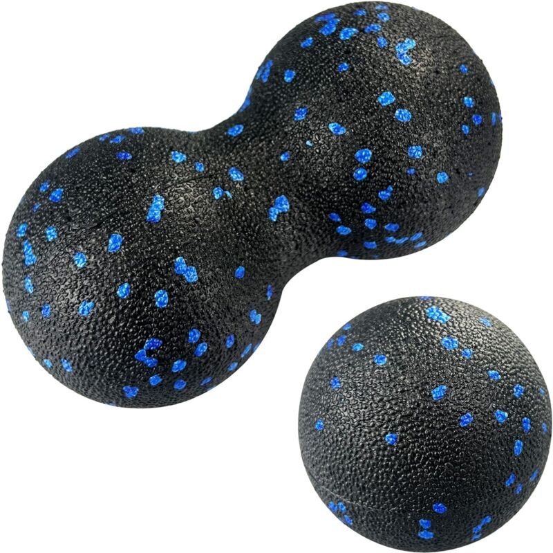 Sollbry - Stück Massageball, Erdnuss-Massageball, Triggerpunktmassage, Tiefengewebsmassage, beseitigt Verspannungen und ...