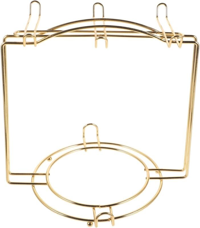 Tassen- und Teller-Organizer aus Edelstahl, elegantes vertikales Aufbewahrungsregal für Tassen und Teller für Küche und ...