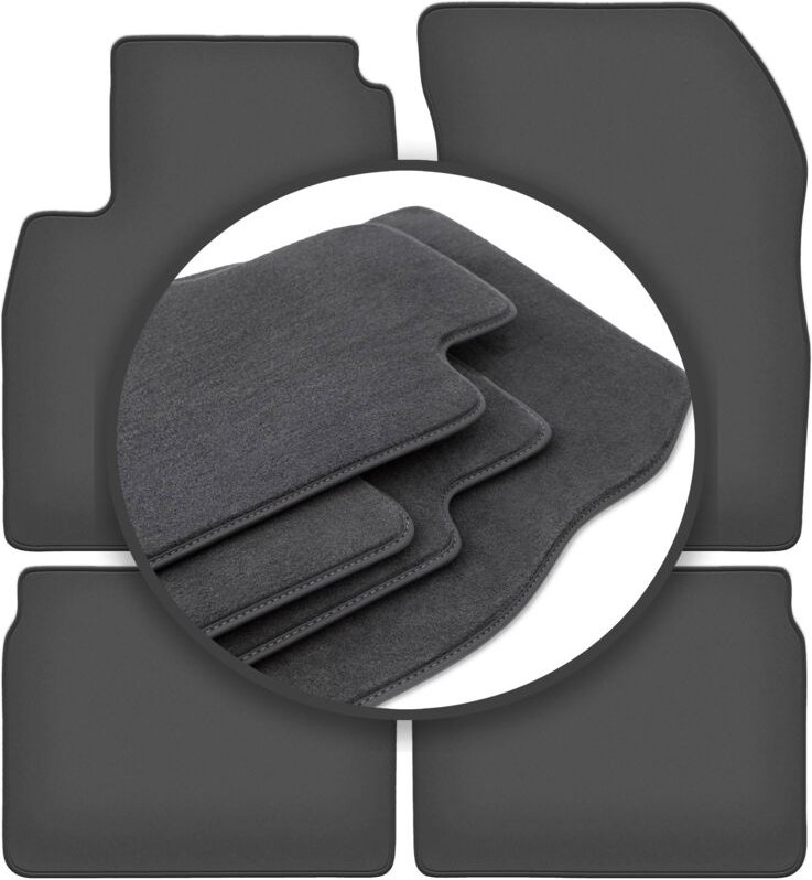Premium-Fußmatten für: Nissan Micra K13 Fließheck (2010-2016)