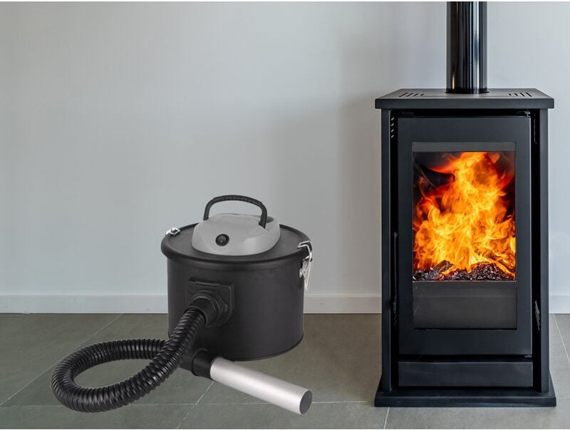 Kompakter Aschesauger - 800W- 10L