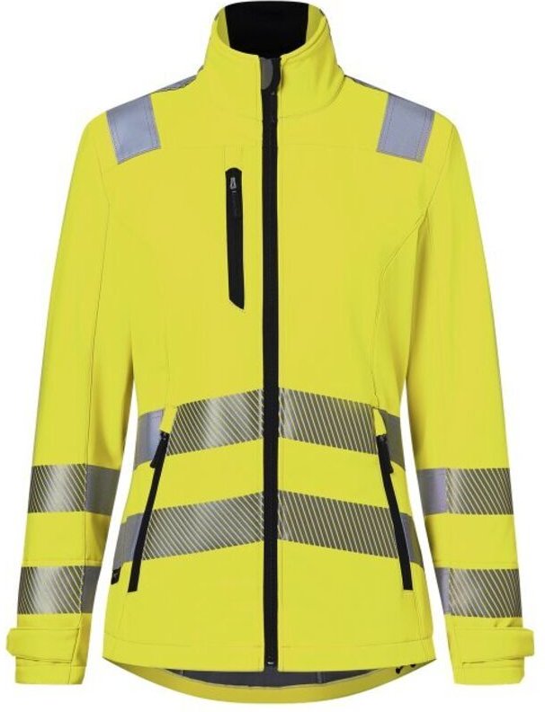 Thumbnail - Kübler Softshell Jacke Damen reflectiq psa 2 1509 warngelb Gr. m