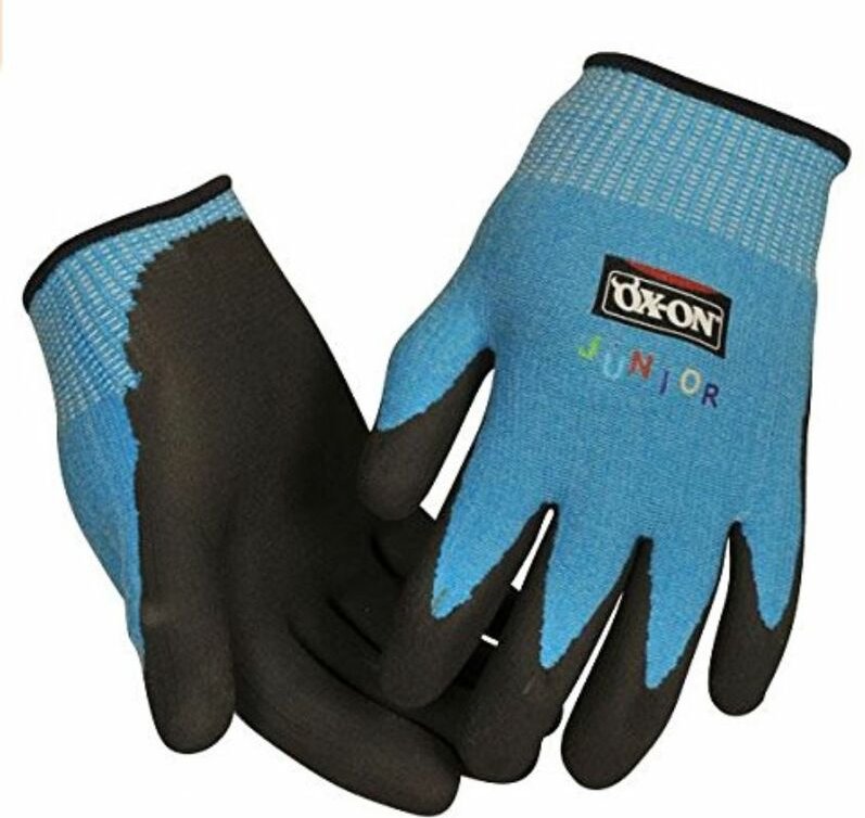 Ox-on Kinderhandschuhe für Kinder 6-8 Jahre, Blau