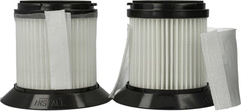 Filterset 2x Staubsaugerfilter kompatibel mit Sichler Zyklon BLS-200 Staubsauger - hepa Filter Allergiefilter - Vhbw