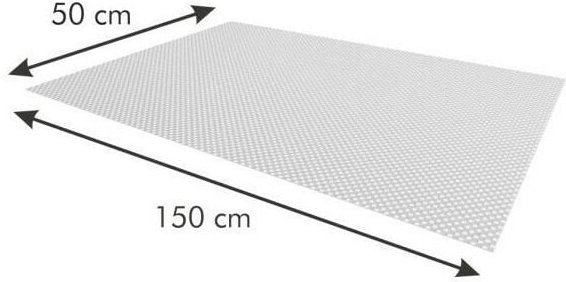 Rutschfeste Schubladeneinlage 150x50 Grau 899494.13 - Tescoma
