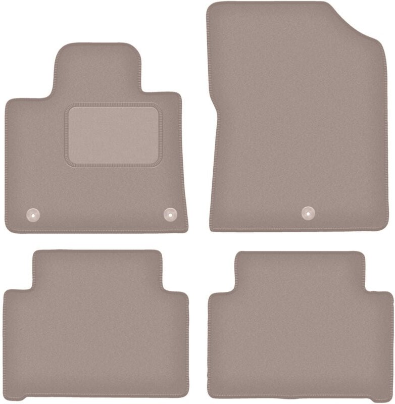Beige Veloursmatten für: Kia Sorento IV SUV (2020-)
