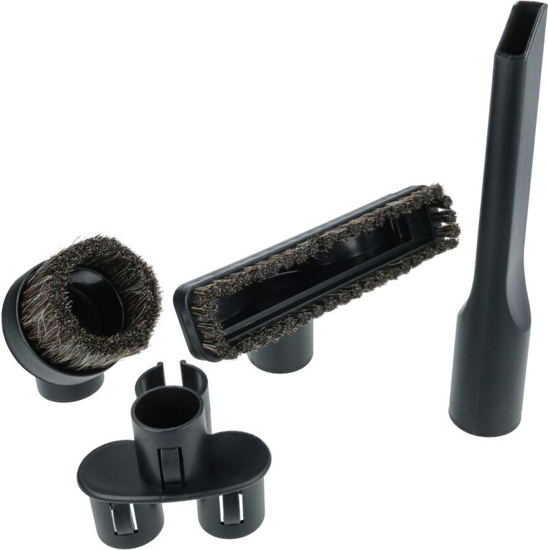 4-tlg. Düsen-Set kompatibel mit Dyson Staubsauger - 32 mm Schwarz - Vhbw