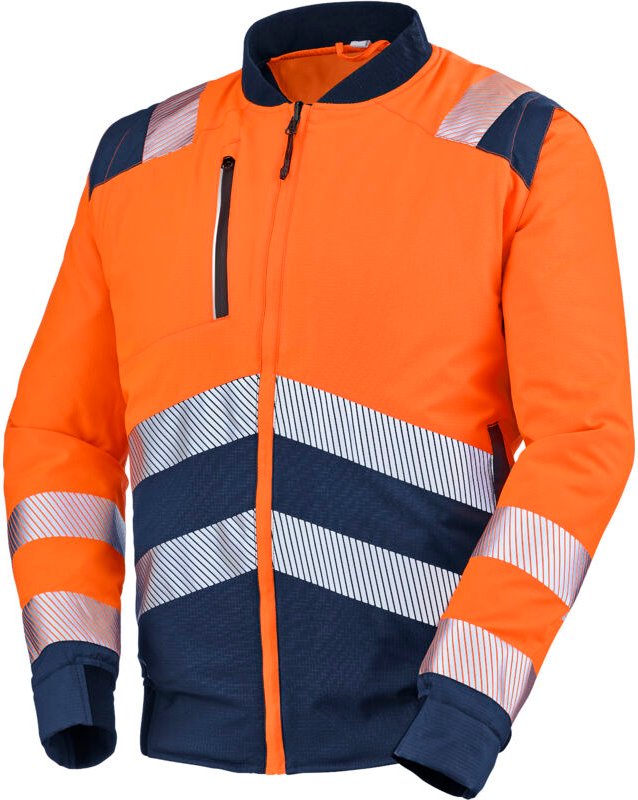 Teddy-Jacke Alpilles Orange Neon/Navy L