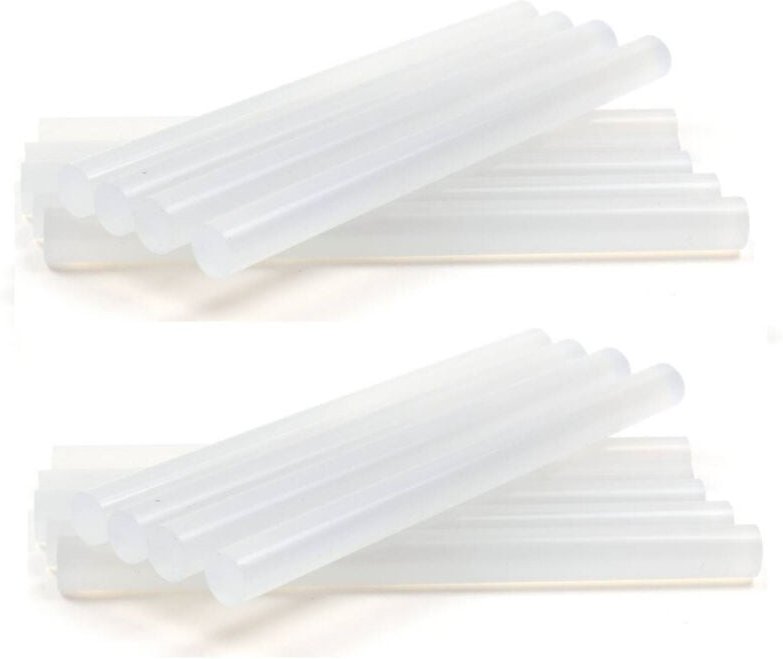 Trade Shop Traesio - Trade Shop - 24 Stück Heißklebe-Nachfüllsticks 7 mm Schmelzklebepistole -