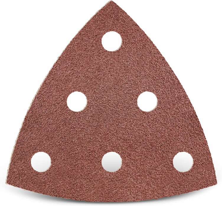 Red Klett-Schleifblätter, 93 mm, 6-Loch, f. Deltaschleifer, Normalkorund (50 Stk.) K40 - Menzer
