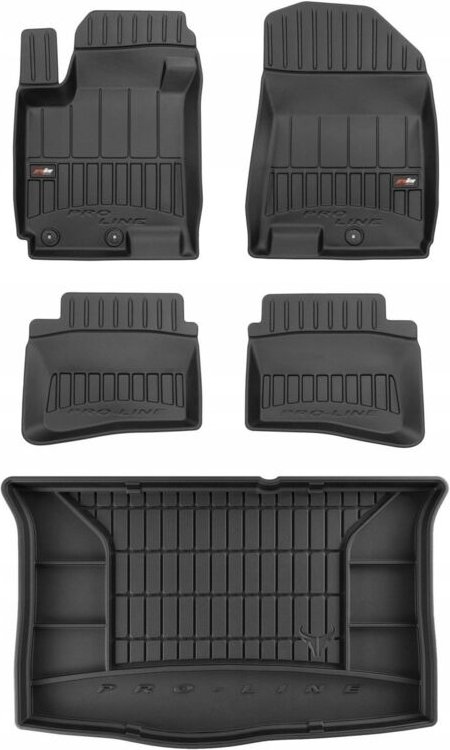 Thumbnail - SET 3D-Gummi-Kofferraummatten Hyundai i20 2 HB 2014-2020