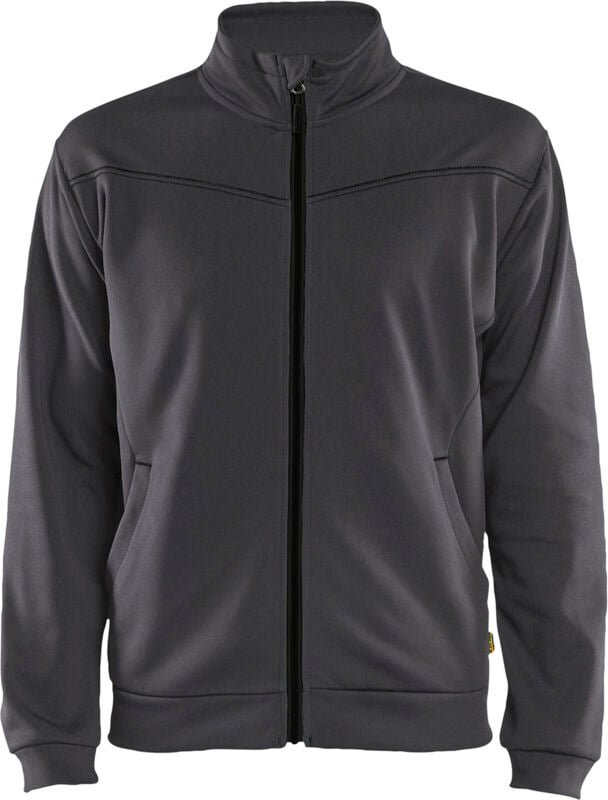 Arbeits-Sweatshirt mit Reißverschluss 3362 - Grau/Schwarz XXL