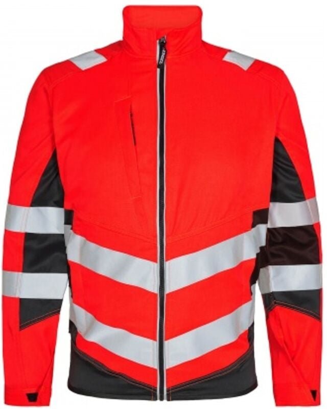 ENGEL Warnschutzjacke Safety Light 1545-319-4720 Gr. M rot/schwarz