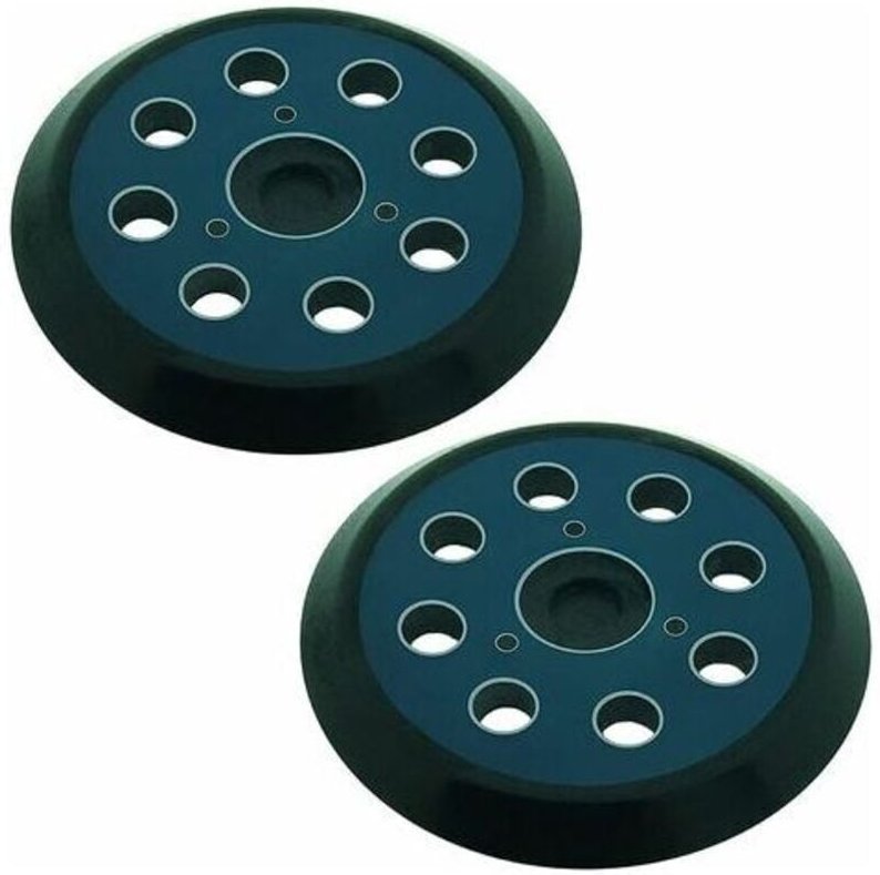 Thumbnail - 2er-Pack 125 mm 8-Loch-Schleifscheiben für Exzenterschleifer, kompatibel mit Makita M9204 BO5030 BO5031 DBO180Z BO8041 D...