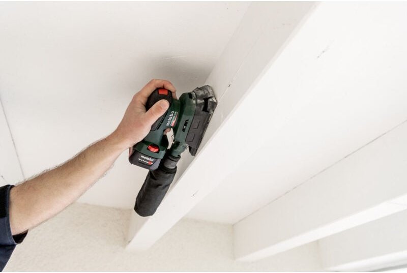 Metabo - Akku-Sander PowerMaxx sra 12 bl mit 80x133mm Schleifplatte im Karton