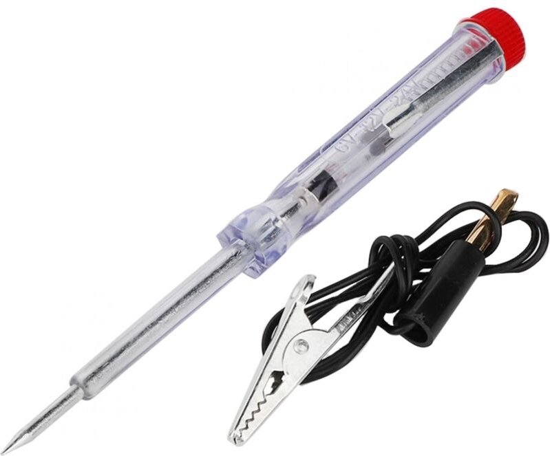 Aougo - Spannungsprüferstift, Stromkreistester, Auto-elektrischer Spannungsteststift, Lampe, Stromkreistester, Detektors...