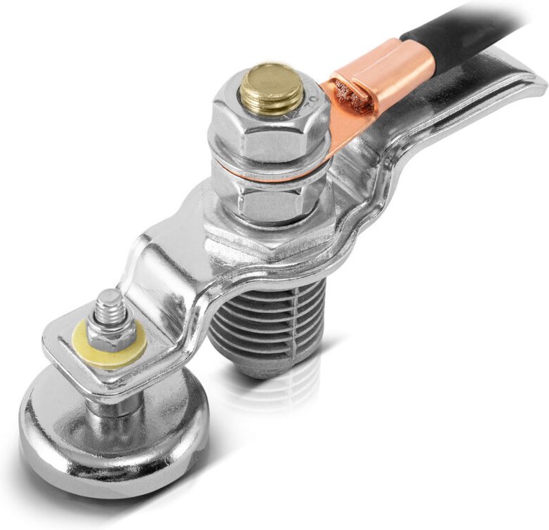 Stahlwerk - Magnetische Masseklemme und Erdungsklemme EC-300 st belastbar bis 300A