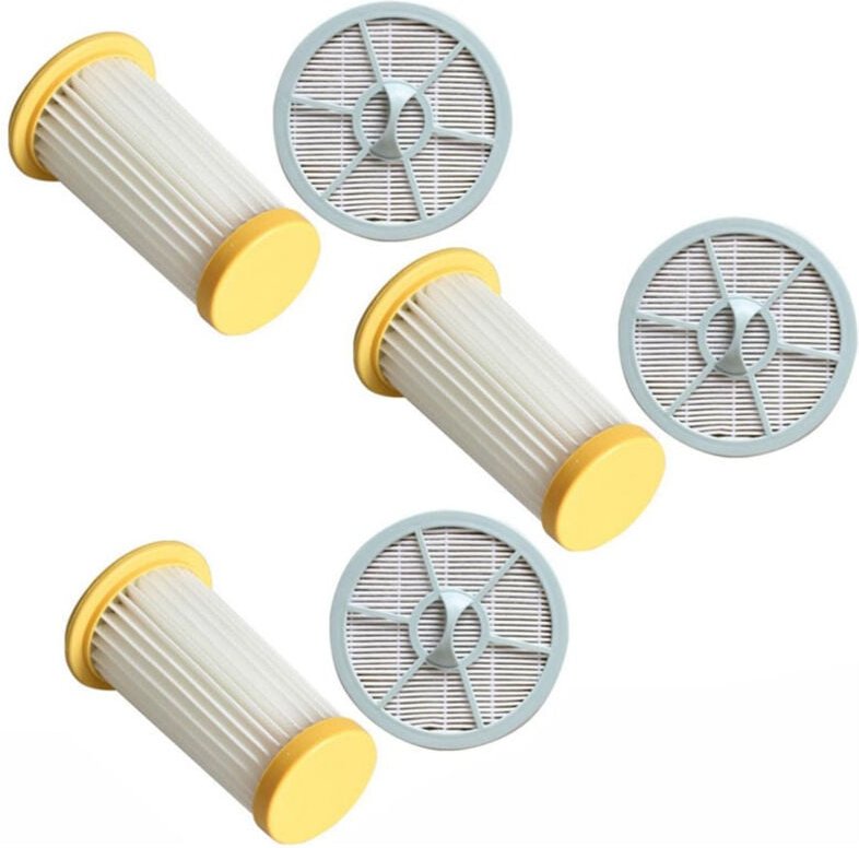 Thumbnail - 3X Vakuum Staubsauger Teile HEPA Filter und Runder Luft Auslass für FC8260 FC8261 FC8262 FC8264